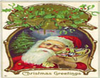 santa claus vintage 52